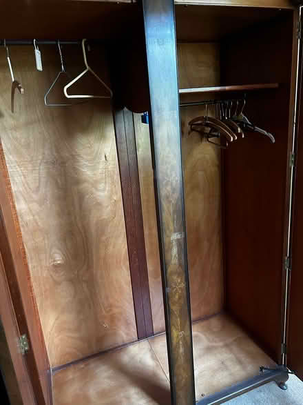 Photo of free Tall vintage double wardrobe (Lytchett Matravers.) #3