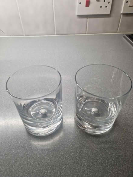 Photo of free 2 whiskey glasses (Greenwich) #1