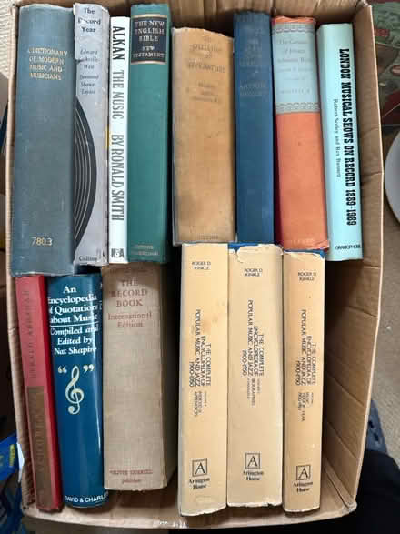 Photo of free Box of Vintage Books (Hangleton, Hove) #2