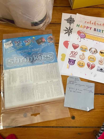 Photo of free Shrink plastic (Wrenn School NN8) #1