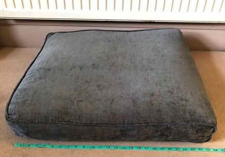 Photo of free 4 x charcoal grey sofa cushions. (Great Harwood BB6) #2