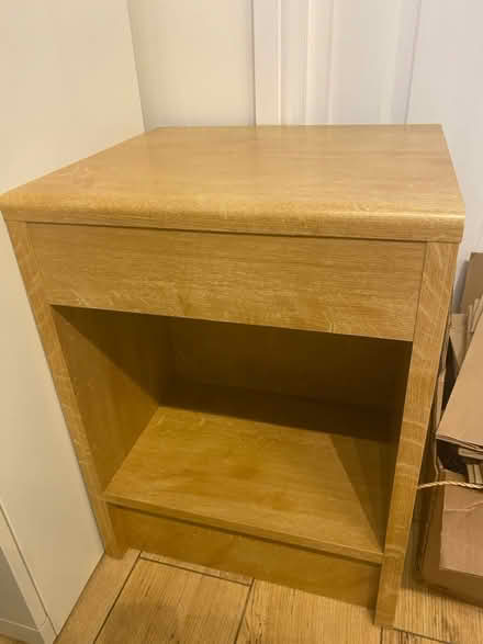Photo of free Bedside table (Burnham SL1) #2