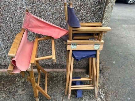 Photo of free Directors Chairs x 3 (Whaddon GL52) #1