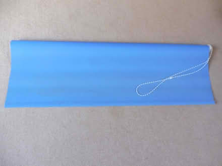 Photo of free blue roller blind (old harlow) #1