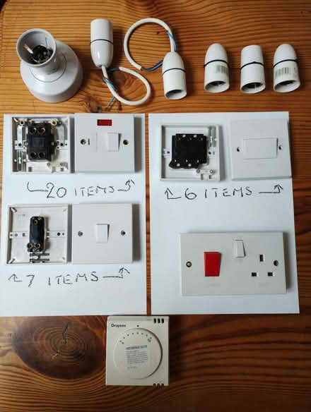 Photo of free Electrical accessories (Fleetville AL1) #1