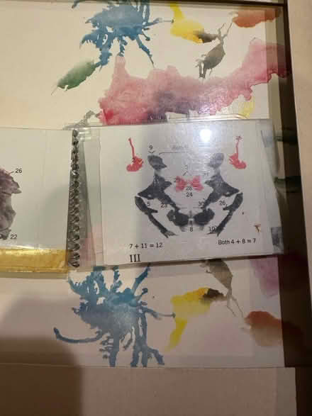 Photo of free Rorschach Diagnostic Plates (belmont/watertown line) #3