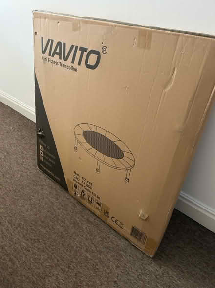 Photo of free new unopened mini trampoline (SE1 Kent Road) #1