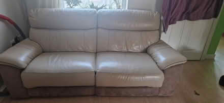Photo of free Leather recliners (Maidstone ME15) #1