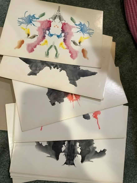 Photo of free Rorschach Diagnostic Plates (belmont/watertown line) #2
