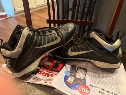 Photo of free Nike metal baseball cleats size 14 (East of West Chester) #2