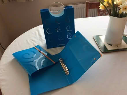 Photo of free A5 folders and gift bag (Frimley) #1