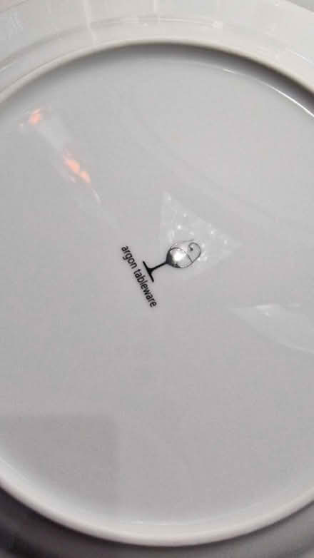 Photo of free 10 white ceramic plates (PA1) #3