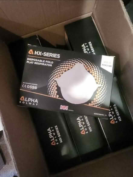 Photo of free Hundreds of FFP3 face masks (B43 Great Barr) #1