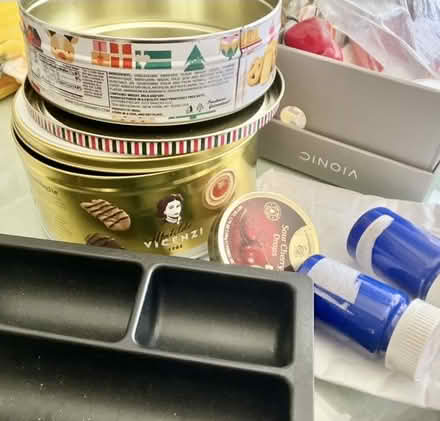Photo of free Nice Bag-Tins/Arts+Craft Containers (Chelsea) #1