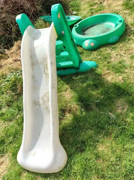 Photo of free Kids garden slide & sand pit (Pebsham TN40) #1