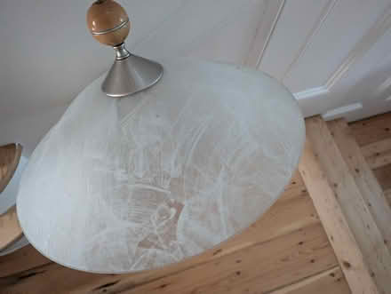 Photo of free glass ceiling light (Ealing W5) #1