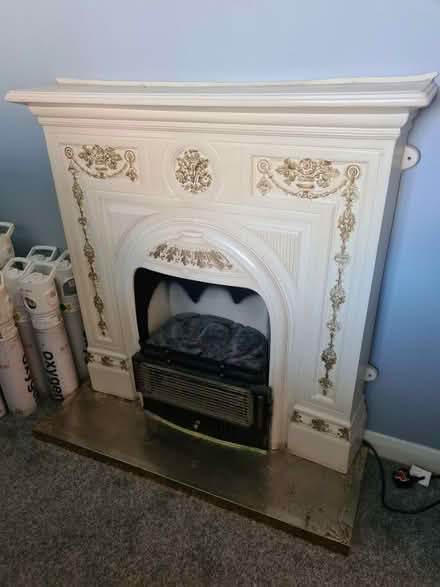 Photo of free Freestanding display fireplace (Bishops Stortford) #2