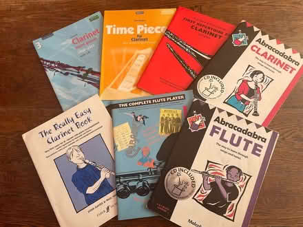 Photo of free Selection of clarinet & flute books (Headingley LS6) #1