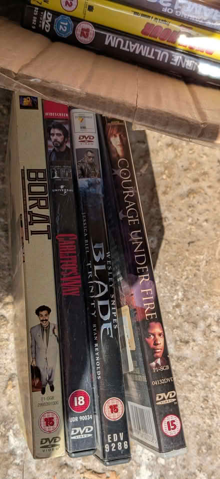 Photo of free Various dvds (Woolstone MK15) #2