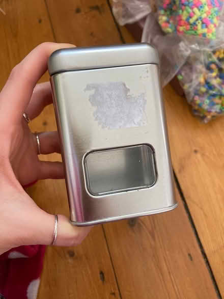 Photo of free Small storage tin (Wrenn School NN8) #1