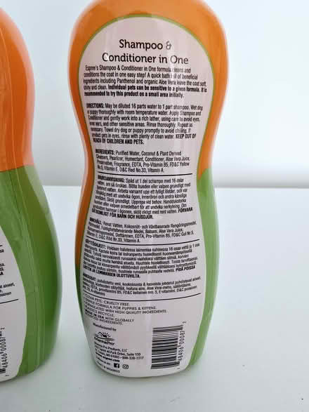 Photo of free 2 dog shampoos (Mackworth Derby) #3