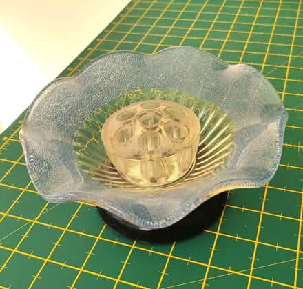 Photo of free Glass flower arranging dish (GU52) #1