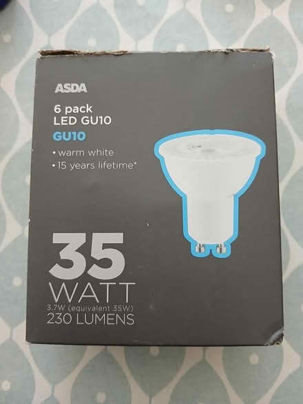 Photo of free LED 4 x GU10 lightbulbs (LA1 Bowerham) #1