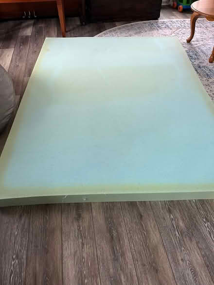 Photo of free 3” foam topper, queen size (Newark, Old Baltimore Pike) #1