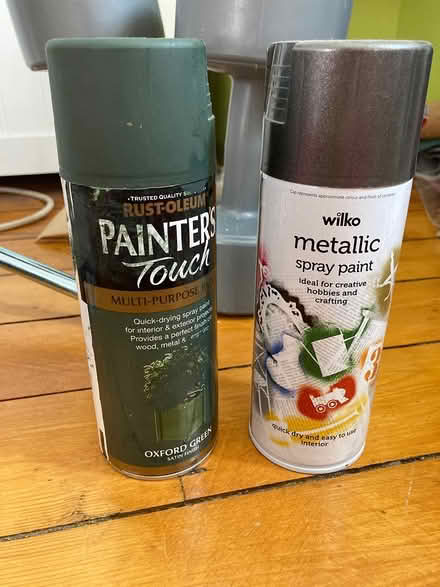 Photo of free 2x spray paint (Wrenn School NN8) #1