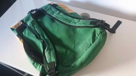 Photo of free Green and yellow backpack (Dysart KY1) #2