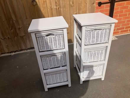Photo of free Storage unit three drawer x 2 (OX10) #3