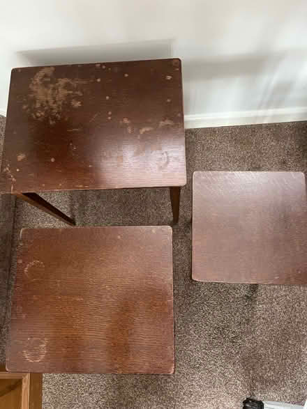 Photo of free Herbert Gibbs nest of table (Weymouth DT4) #2