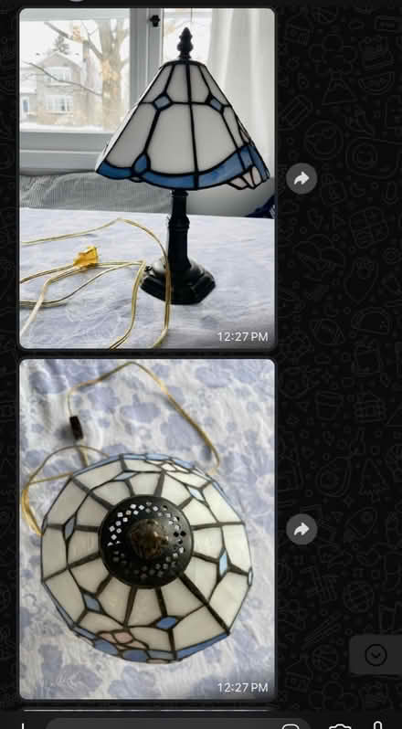 Photo of free Small vintage lamp (Civic Hospital) #2