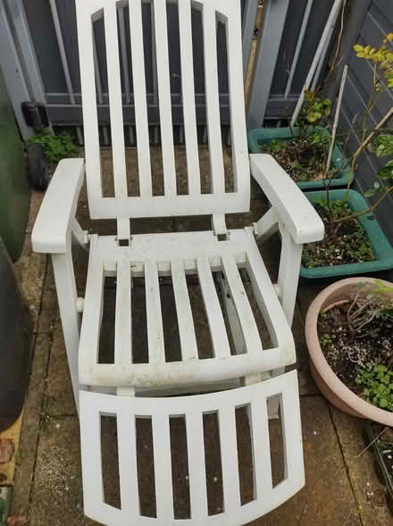 Photo of free Outside chair (SO24 New Alresford) #2