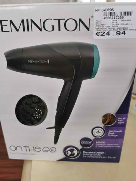 Photo of free Travel hairdryer (Northside Dublin) #2