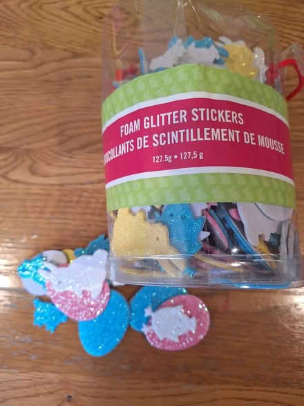 Photo of free Foam glitter stickers (Hurontario and South Service) #1