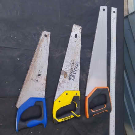 Photo of free Three dull panel saws (Ealing Pitshanger W5) #1