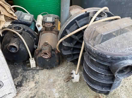 Photo of free Three Swimming Pool Pumps (Old Slade KT16) #1
