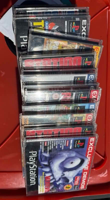 Photo of free PlayStation 1 demo games (Dunmow CM6) #1