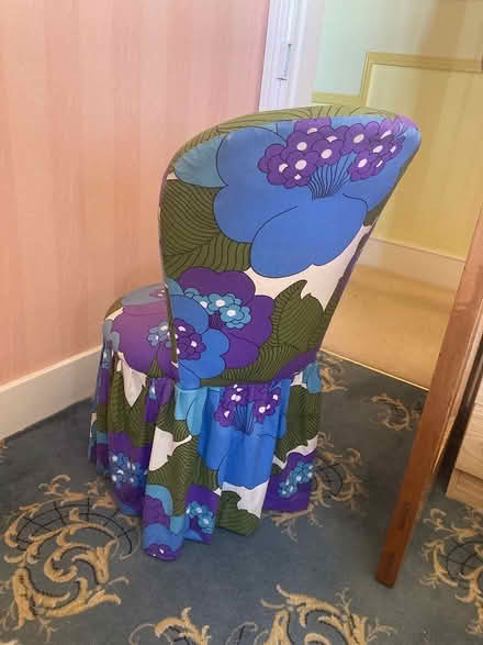 Photo of free Chair upholstered (Selsey West Street) #1