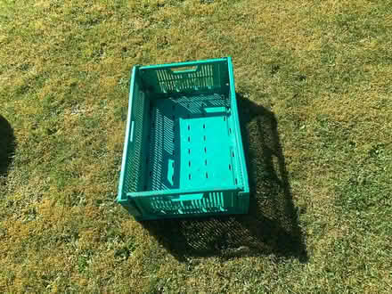 Photo of free 2 plastic storage containers (crowborough TN6) #1