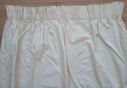 Photo of free Heavy, lined, long cream curtains. Need cleaning. (Risinghurst OX3) #2