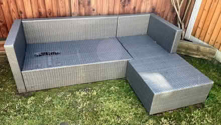 Photo of free Outdoor Rattan Corner Sofa (Colchester CO1) #1