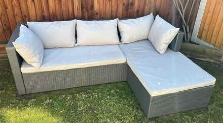 Photo of free Outdoor Rattan Corner Sofa (Colchester CO1) #3