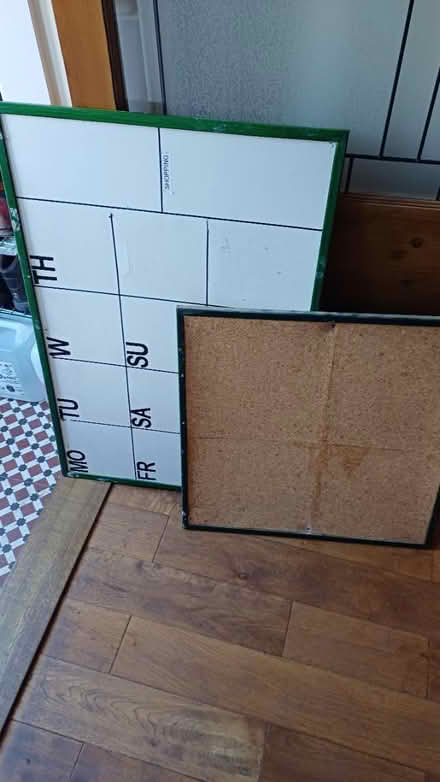 Photo of free Whiteboard and pinboard (Brailsford DE6) #1