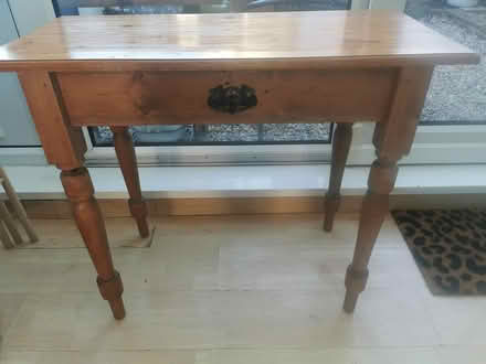 Photo of free Small pine table (Wilsden BD15) #1