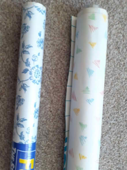 Photo of free 2 rolls of sticky backed plastic (Riverdene RG21) #1