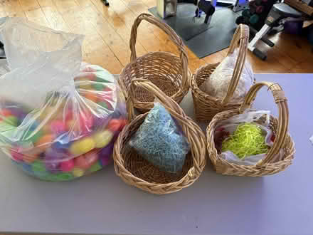 Photo of free Easter baskets, eggs, "grass" (Groton, MA) #1