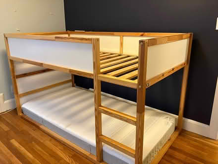 Photo of free Ikea bunk bed and one mattress (Auburndale) #1