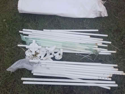 Photo of free gazebo frame, no cover (Lower Walkley S10) #1